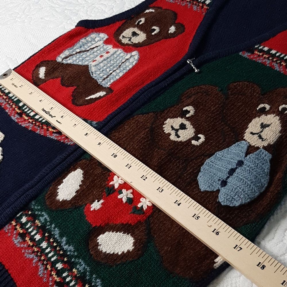 Capacity Vintage Bear Sweater Vest - Picture 13 of 13